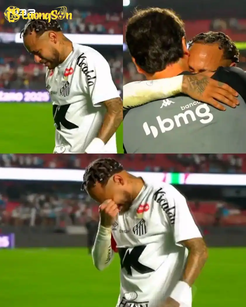 Neymar bật khóc sau khi nhận thất bại nặng nề nhất trong sự nghiệp thi đấu. Ảnh: 433 Neymar bật khóc sau khi nhận thất bại nặng nề nhất trong sự nghiệp thi đấu