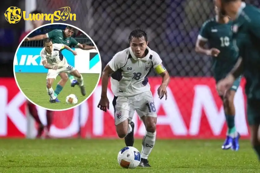 Các cầu thủ của tuyển Iraq đã lên tiếng về pha phạm lỗi của Ali trước Chanathip Các cầu thủ của tuyển Iraq đã lên tiếng về pha phạm lỗi của Ali trước Chanathip