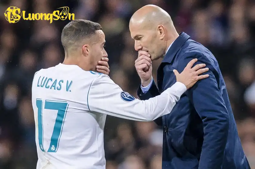 Vazquez cực kỳ ấn tượng với tài huấn luyện của Zidane. (Ảnh: ESPN) Vazquez cực kỳ ấn tượng với tài huấn luyện của Zidane.