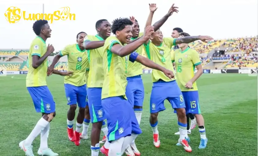 U17 Brazil quá mạnh so với U17 Indonesia. (Ảnh: Internet) U17 Brazil quá mạnh so với U17 Indonesia. (Ảnh: Internet)